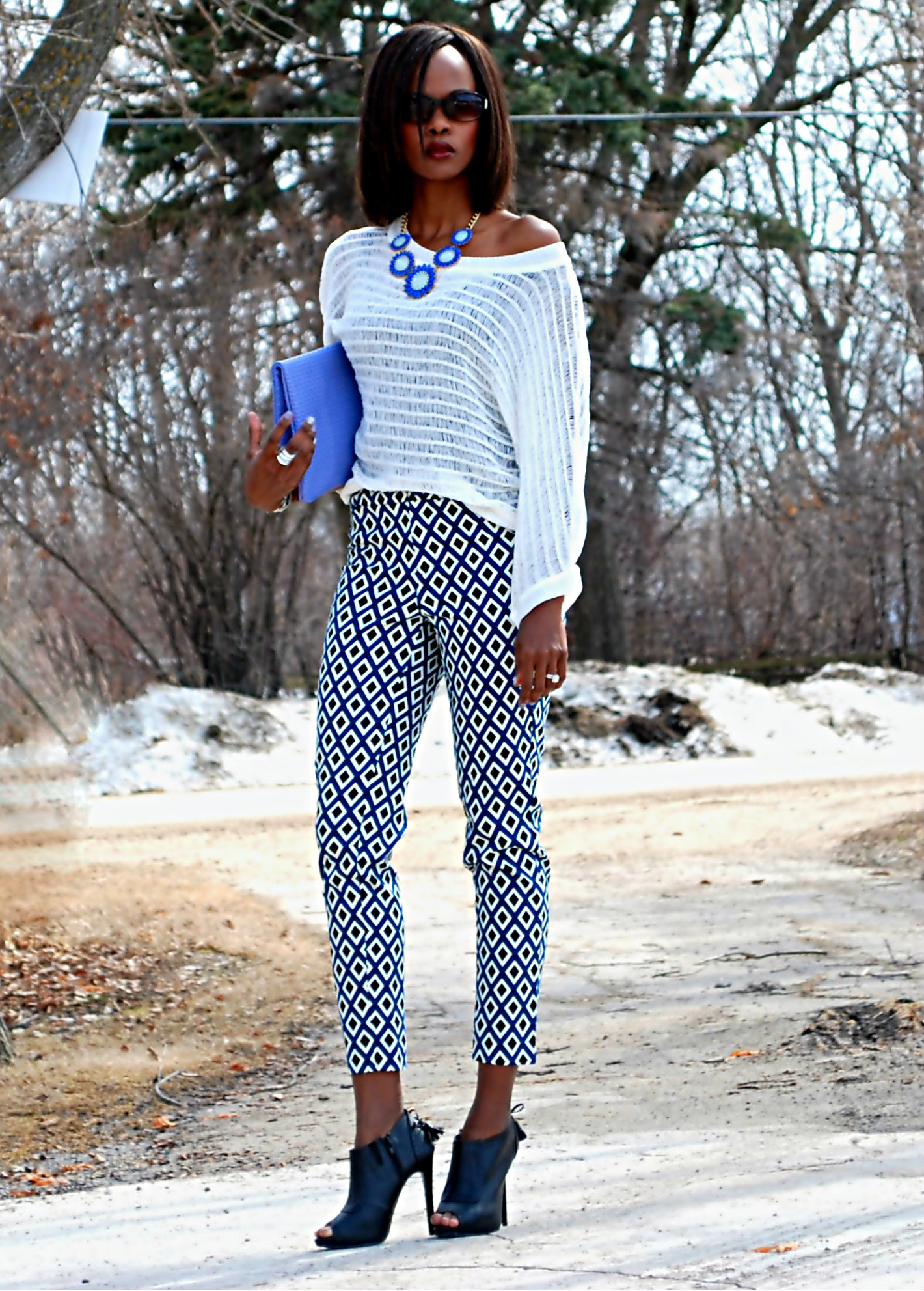 Outfit Of The Day: Printed Pants - Style My Dreams